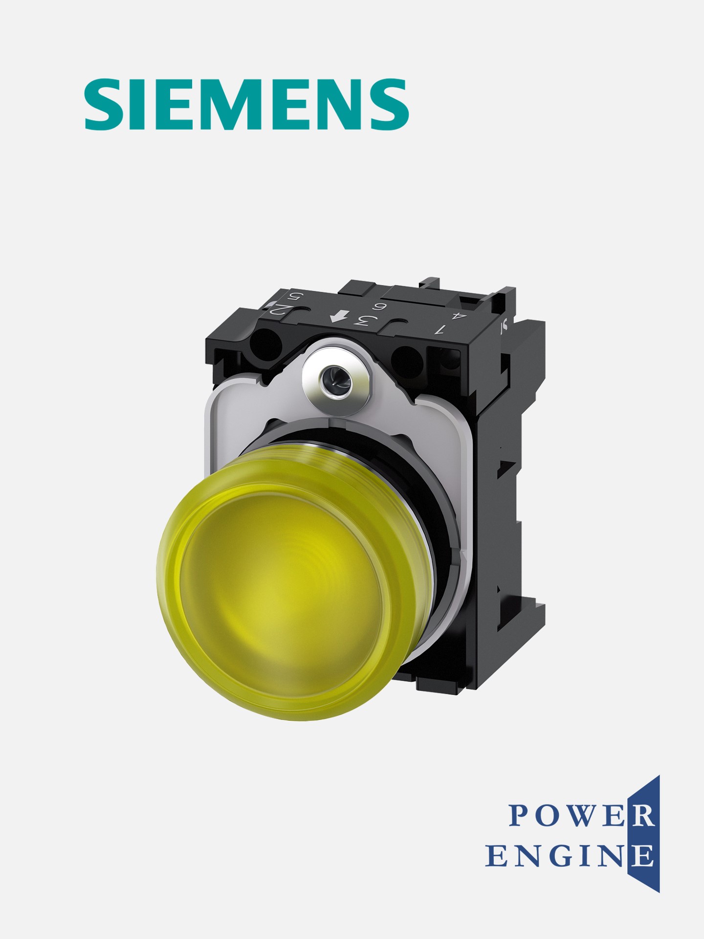 PILOTO AMARILLO 230 VAC SIEMENS