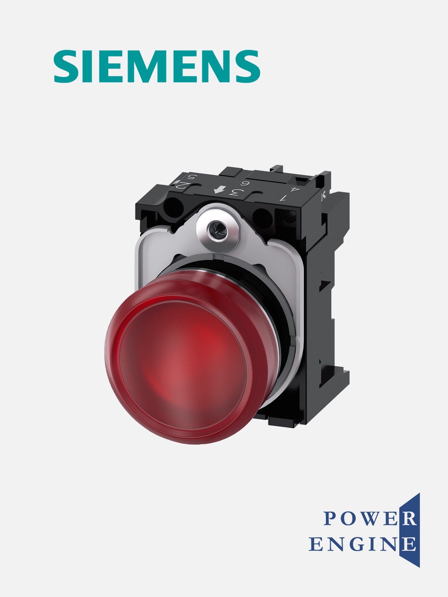 PILOTO ROJO 230 VAC SIEMENS