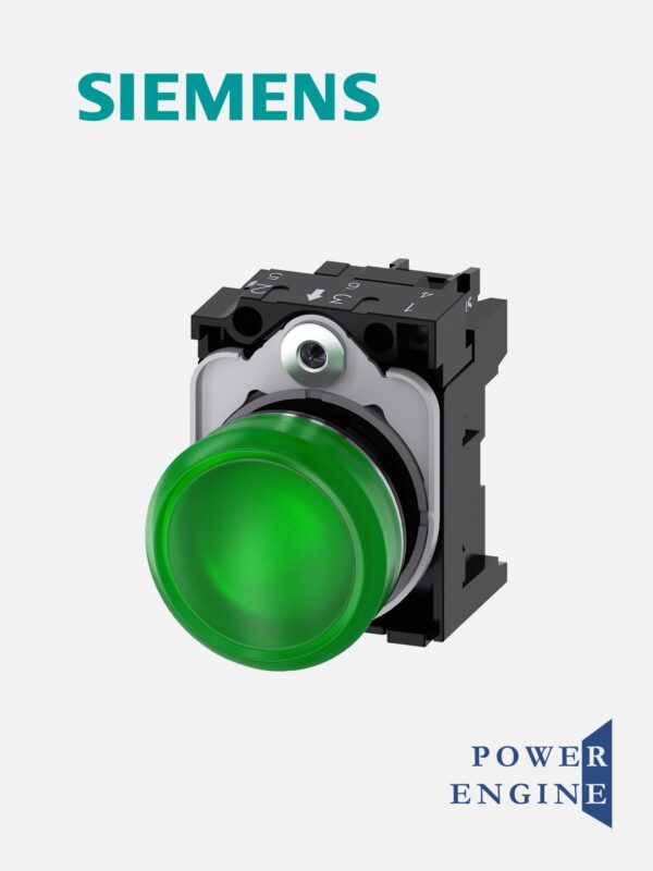 PILOTO VERDE 24 VAC/VDC SIEMENS