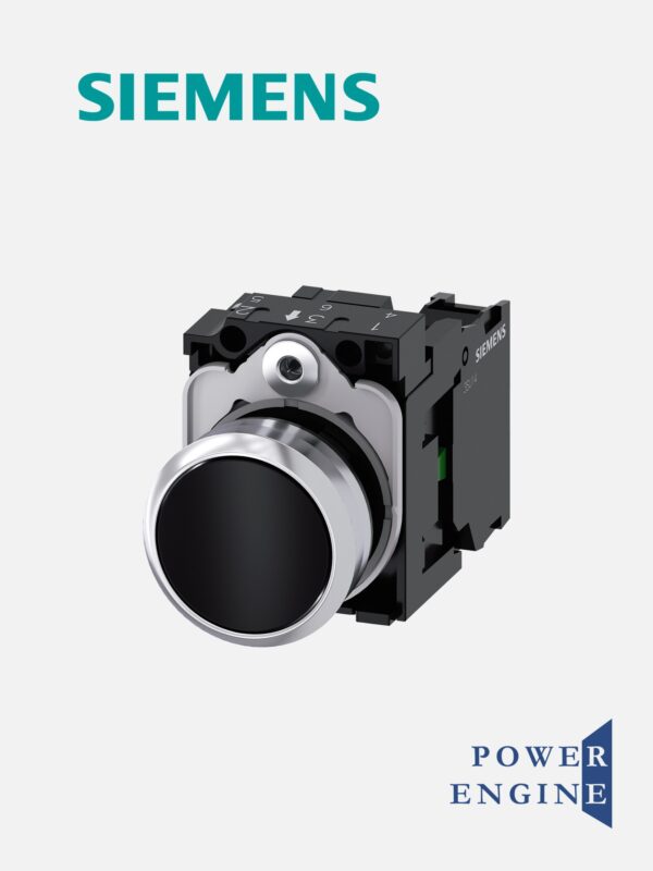 PULSADOR NEGRO 1NA SIEMENS